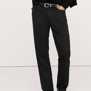 Banana Republic Straight Fit Traveler Men's Dark Jeans NWT!